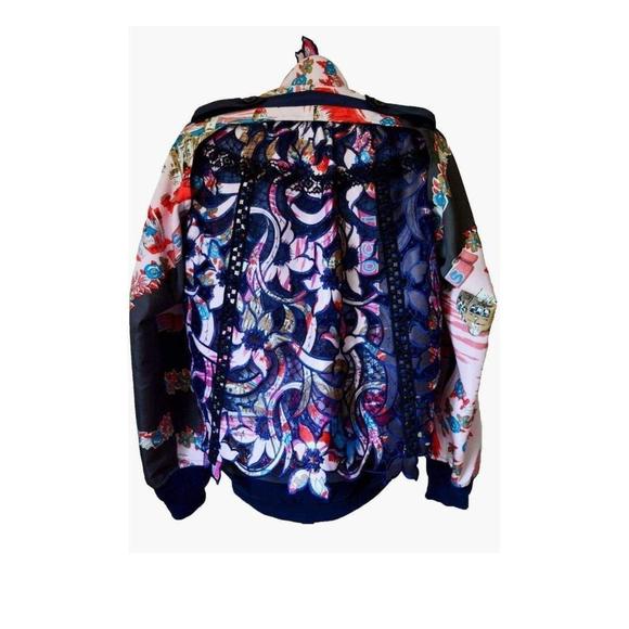 Sacai - Canvas and Broderie Anglaise Souvenir Cotton Jacket - JP 3